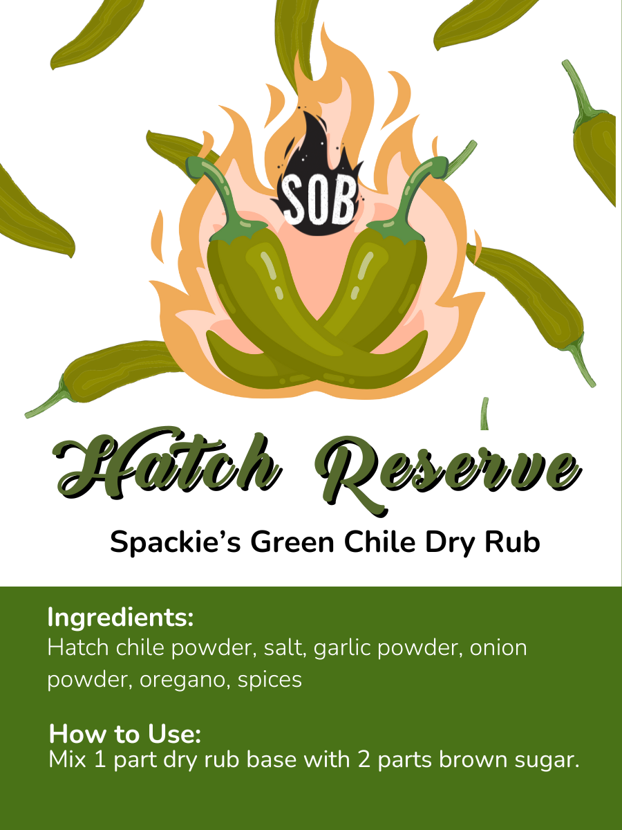 *Seasonal* Hatch Reserve - Southwest Green Chile Dry Rub