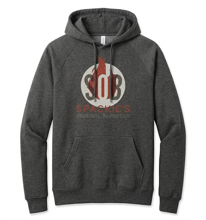 SOB Logo Hoodie — Charcoal