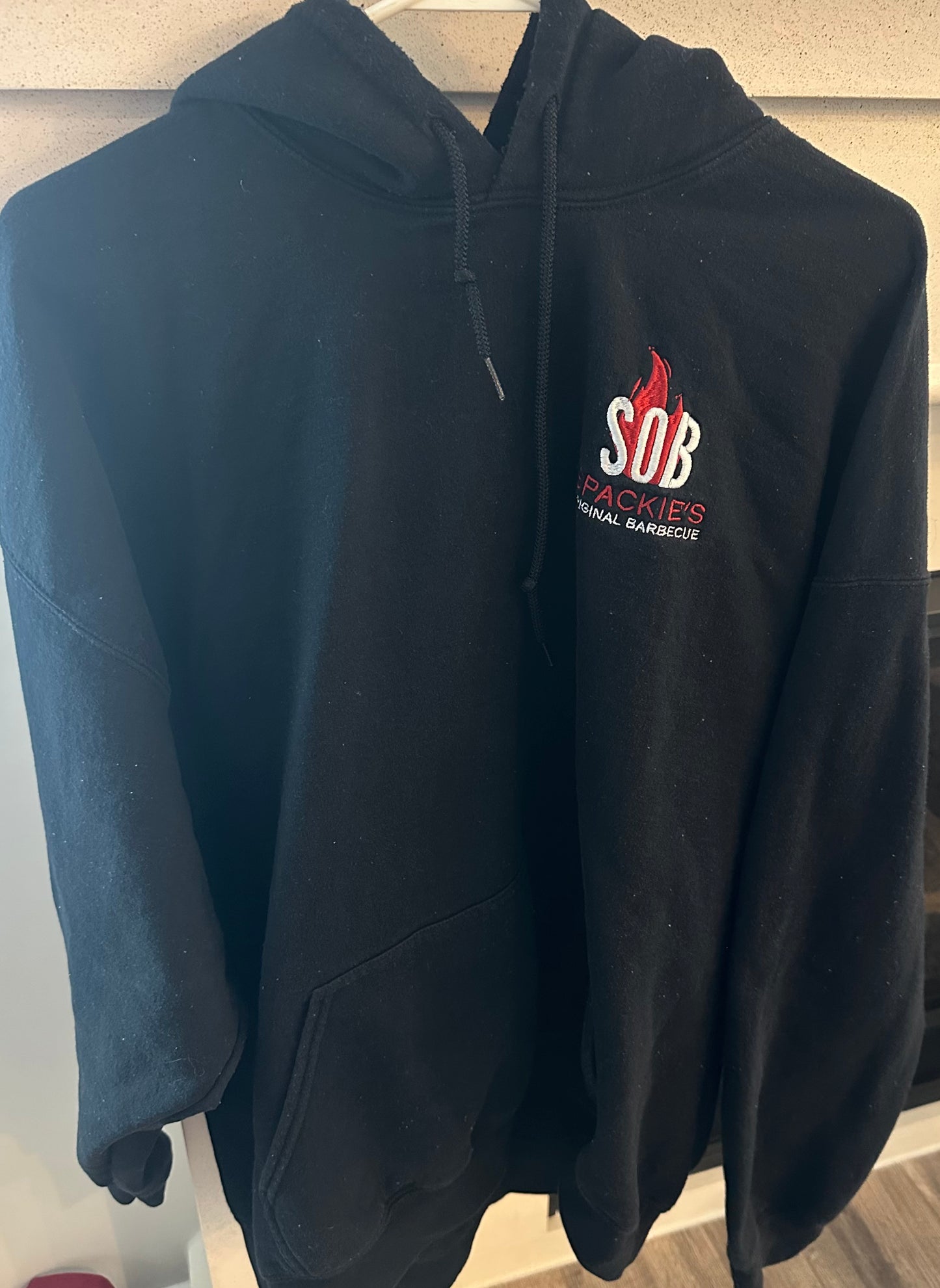 SOB Logo Hoodie — Charcoal