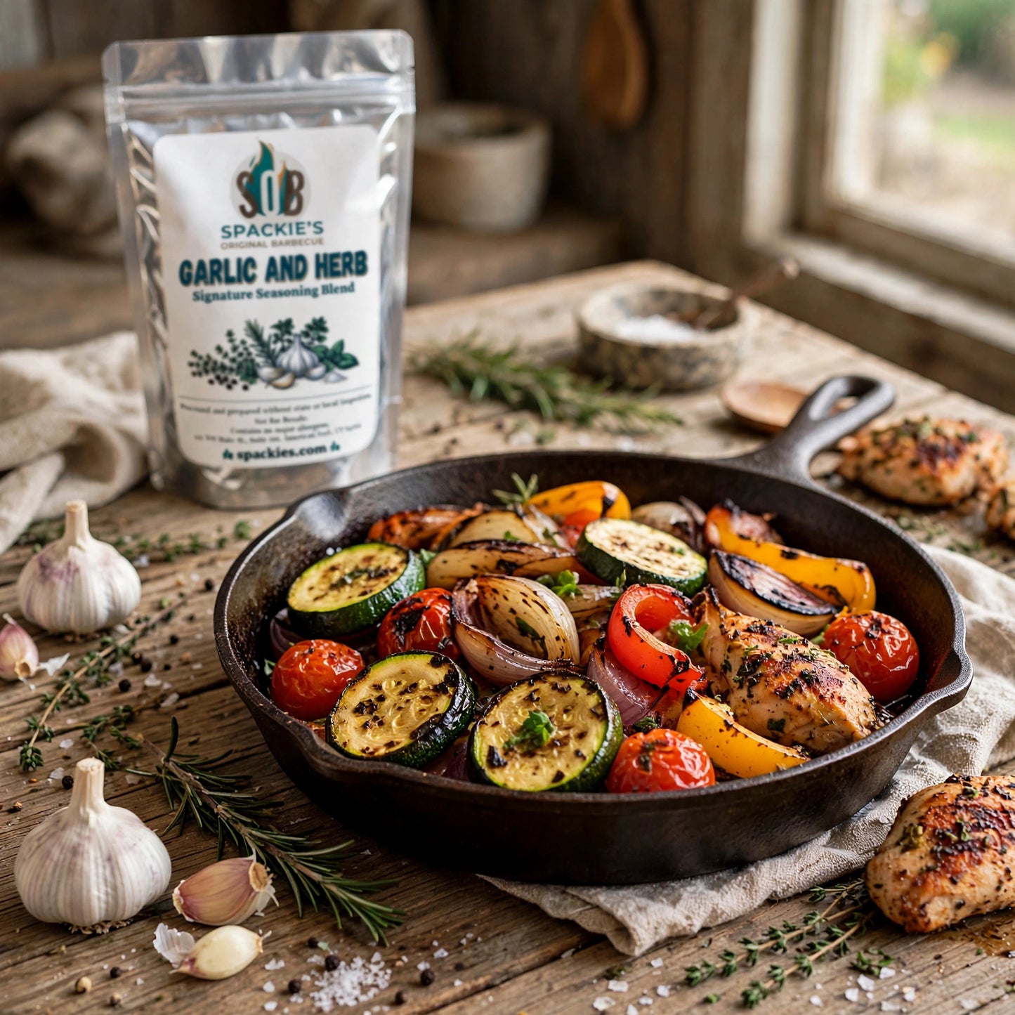 Homestead Garlic and Herb Seasoning